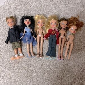 Bratz Dolls Y2K vintage bundle of 6 dolls